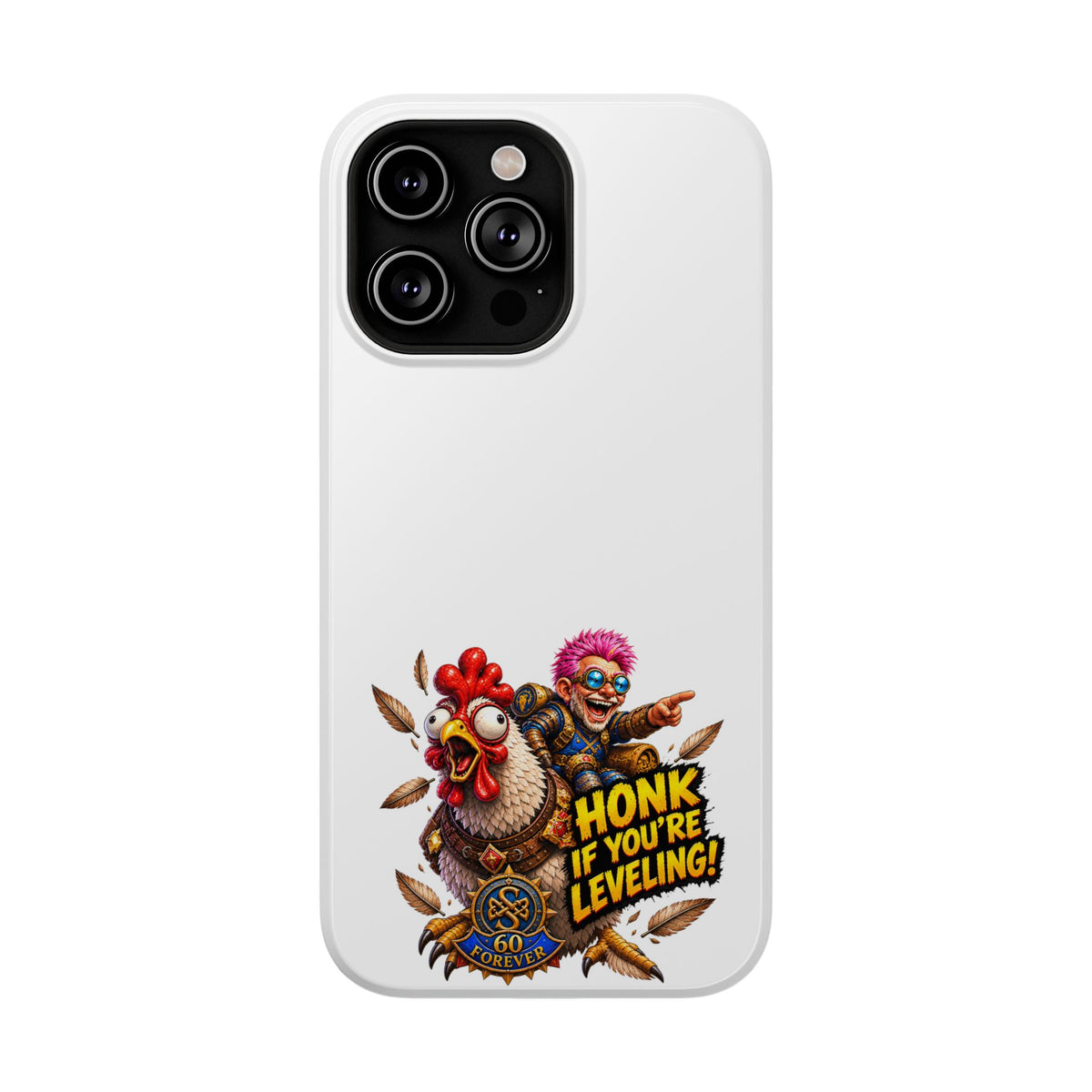 Honk If You're Leveling – Phone Case