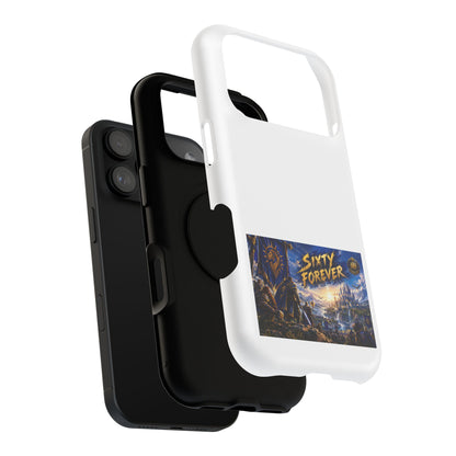 Sixty Forever – Blue Banner – Phone Case