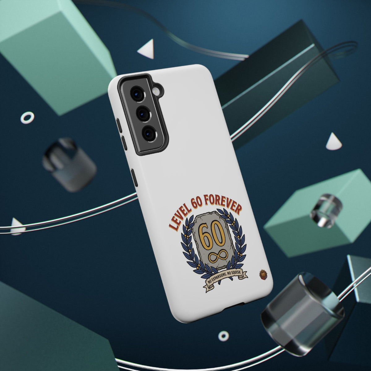 Phone Case — 'Level 60 Forever' Heavy-Duty Impact-Resistant Phone Case