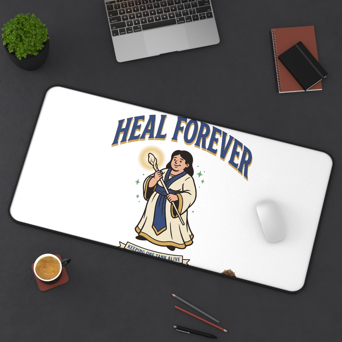 Heal Forever – Desk Mat (12×18 to 16×32 in) | Sixty Forever Co.