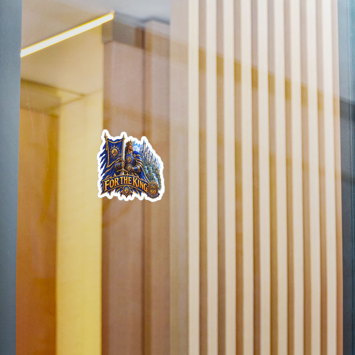For The King – Banner – Poster Decal