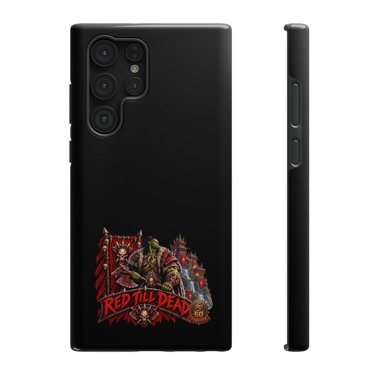 Phone Case — 'Red Till Dead' Heavy-Duty Impact-Resistant Phone Case