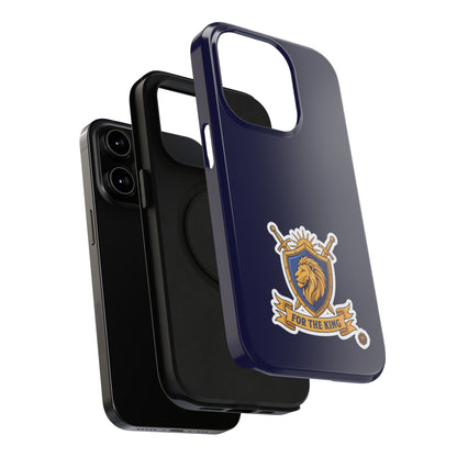 Phone Case — 'For The King Crest' Heavy-Duty Impact-Resistant Phone Case