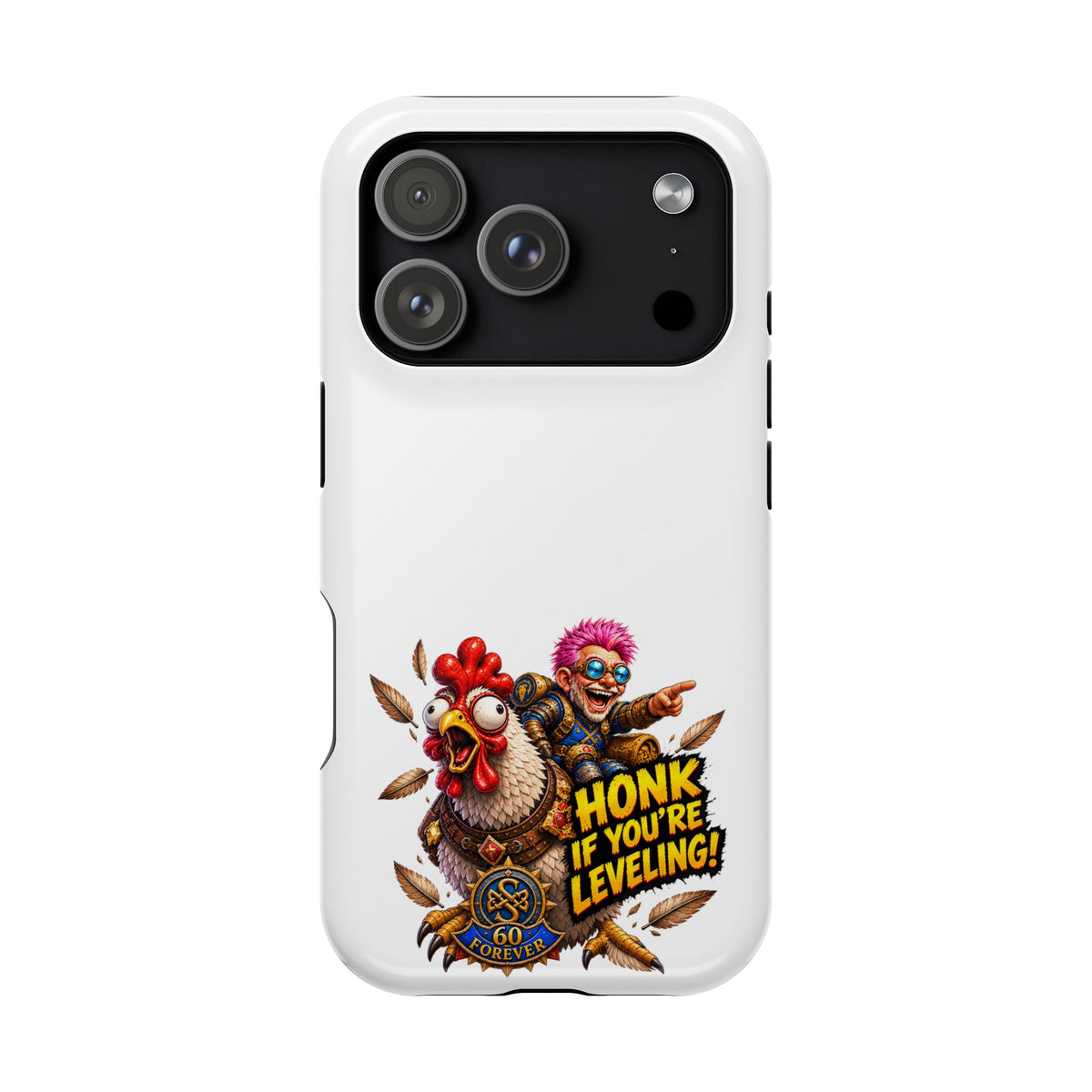 Honk If You're Leveling – Phone Case