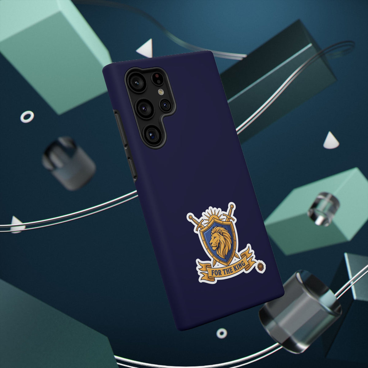 Phone Case — 'For The King Crest' Heavy-Duty Impact-Resistant Phone Case