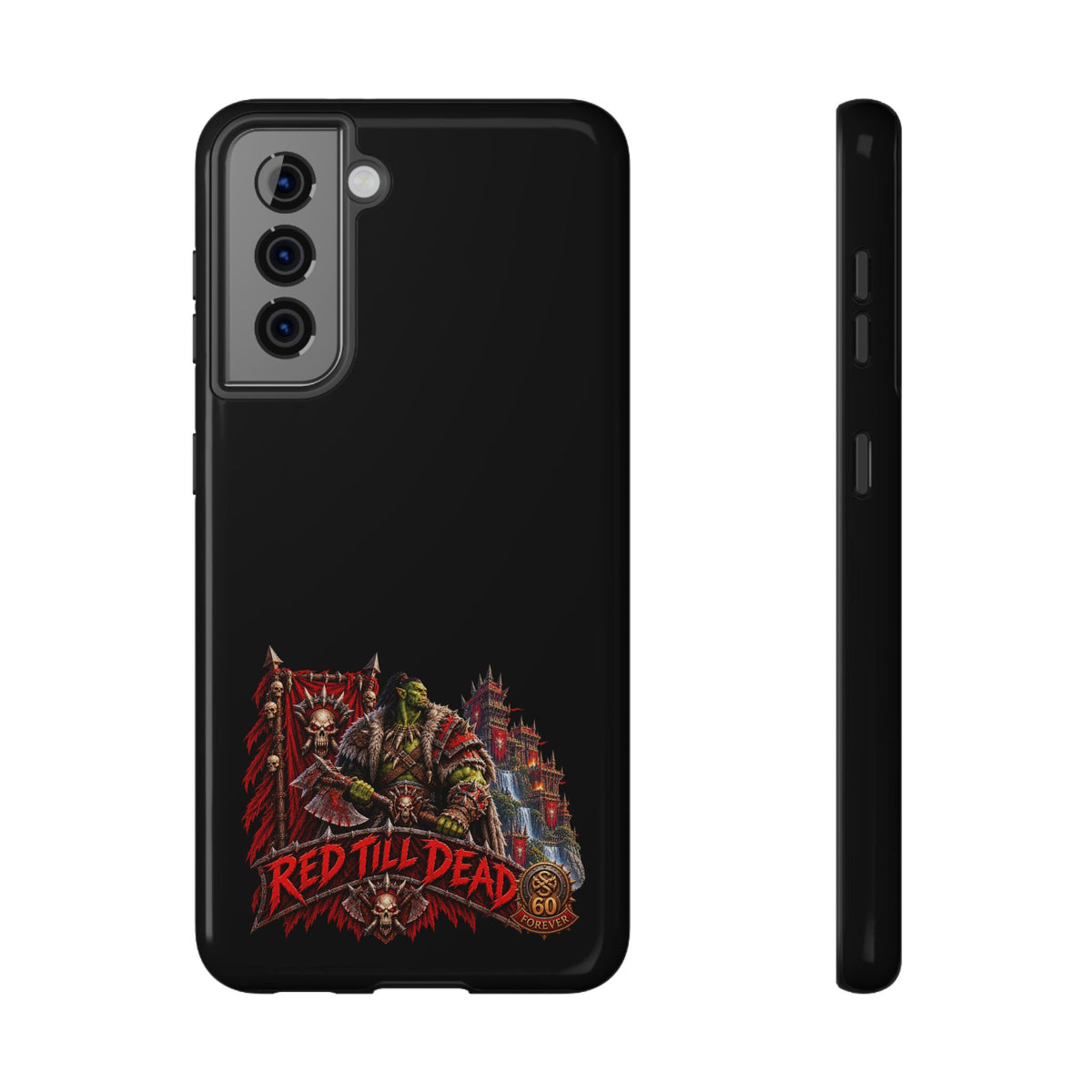 Phone Case — 'Red Till Dead' Heavy-Duty Impact-Resistant Phone Case