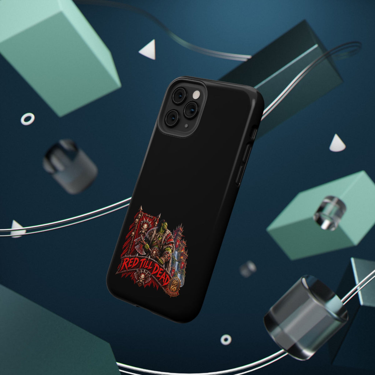 Phone Case — 'Red Till Dead' Heavy-Duty Impact-Resistant Phone Case
