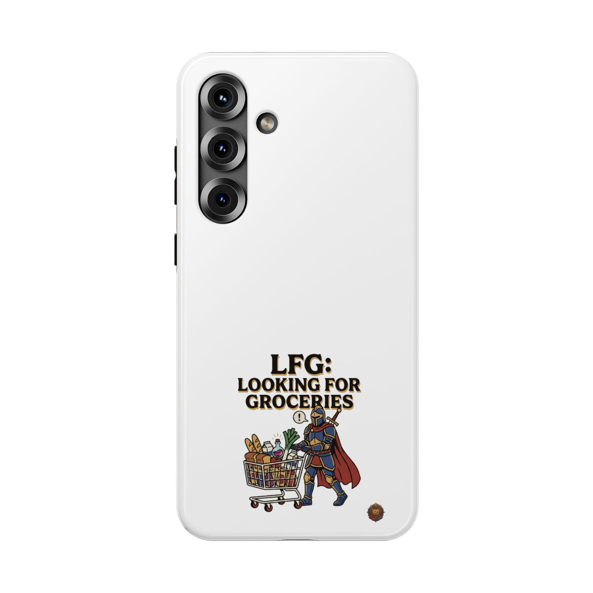 Phone Case — 'LFG: Looking for Groceries' Heavy-Duty Impact-Resistant Phone Case
