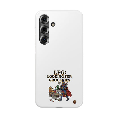 Phone Case — 'LFG: Looking for Groceries' Heavy-Duty Impact-Resistant Phone Case