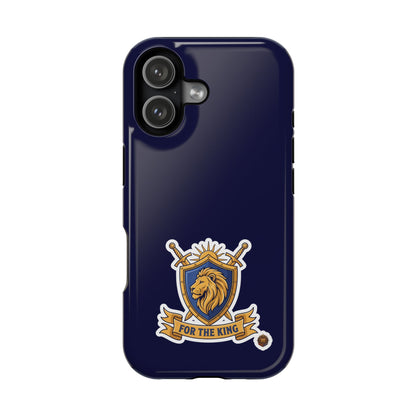 Phone Case — 'For The King Crest' Heavy-Duty Impact-Resistant Phone Case