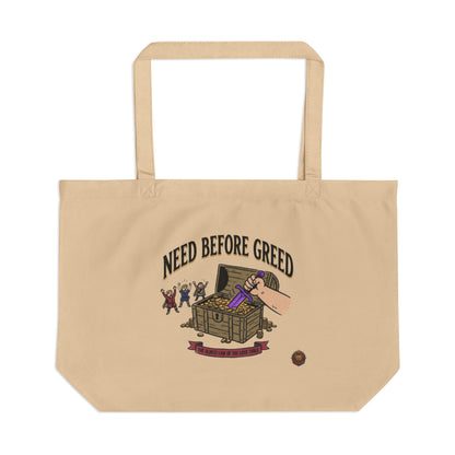 Need Before Greed – Tote Bag