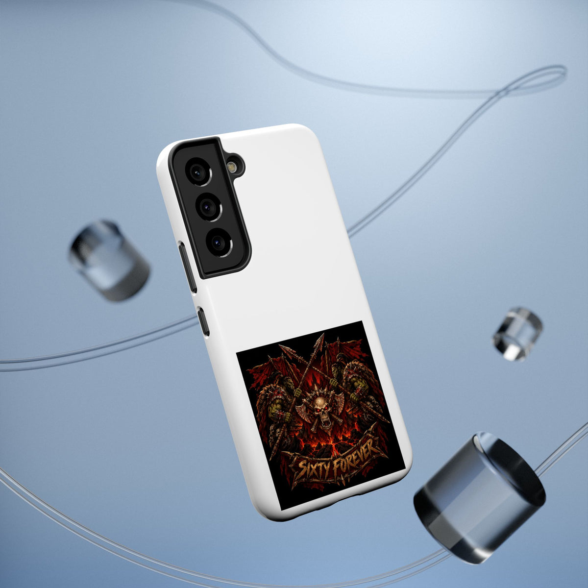 Sixty Forever – Skull & Axes – Phone Case