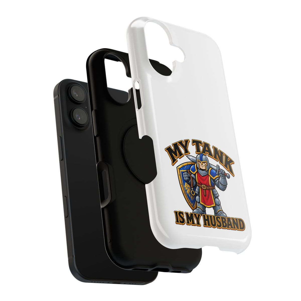 Phone Case — 'My Tank Is My Husband' Heavy-Duty Impact-Resistant Phone Case