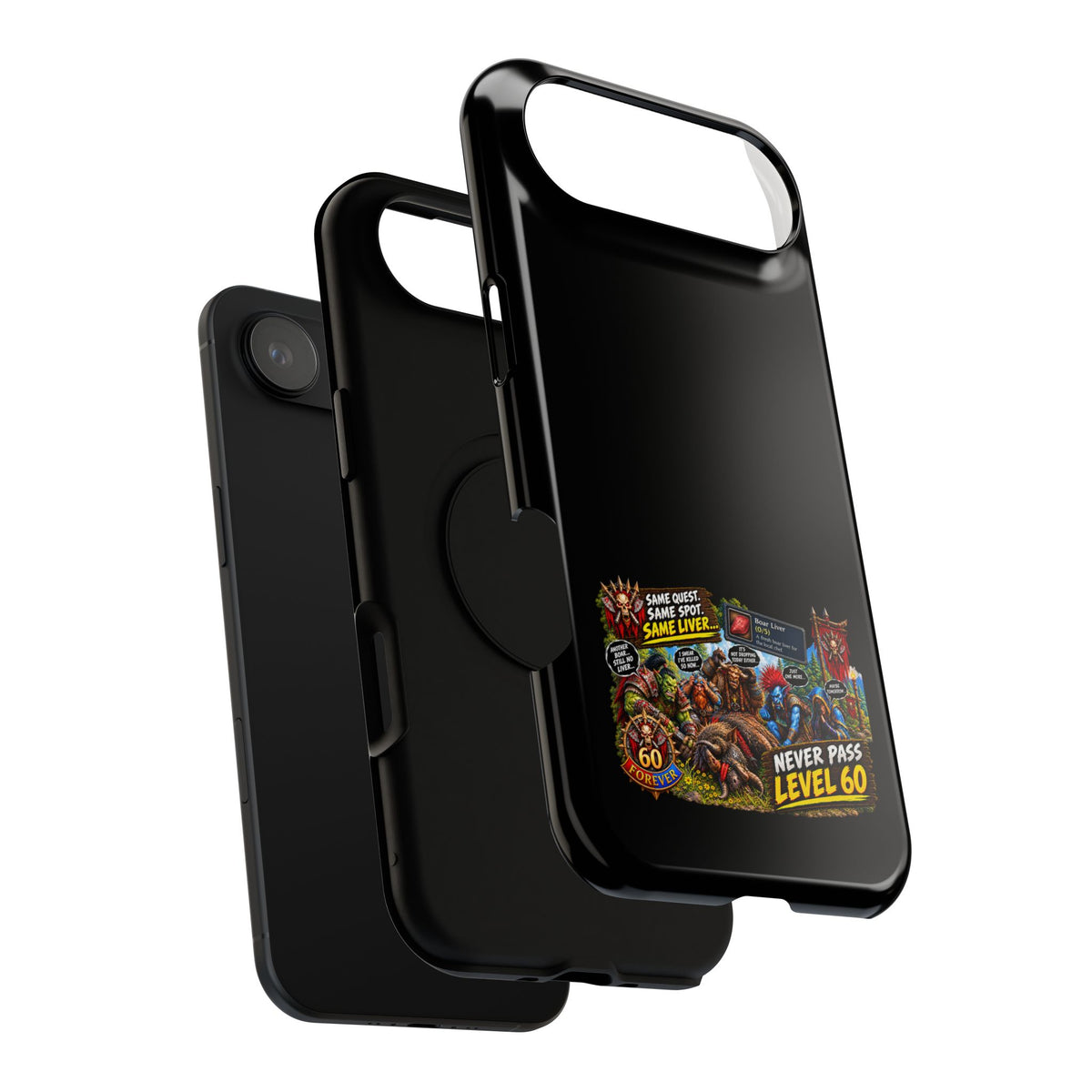 Phone Case — 'Same Quest, Same Spot' Heavy-Duty Impact-Resistant Phone Case