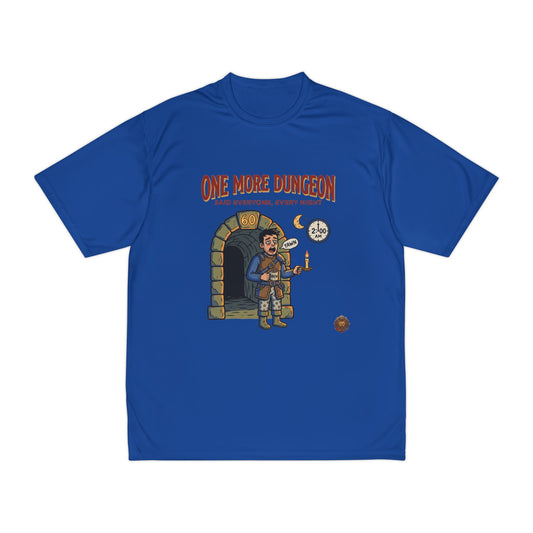 Dungeons & Dice T-Shirt — "One More Dungeon" Gamer Tee