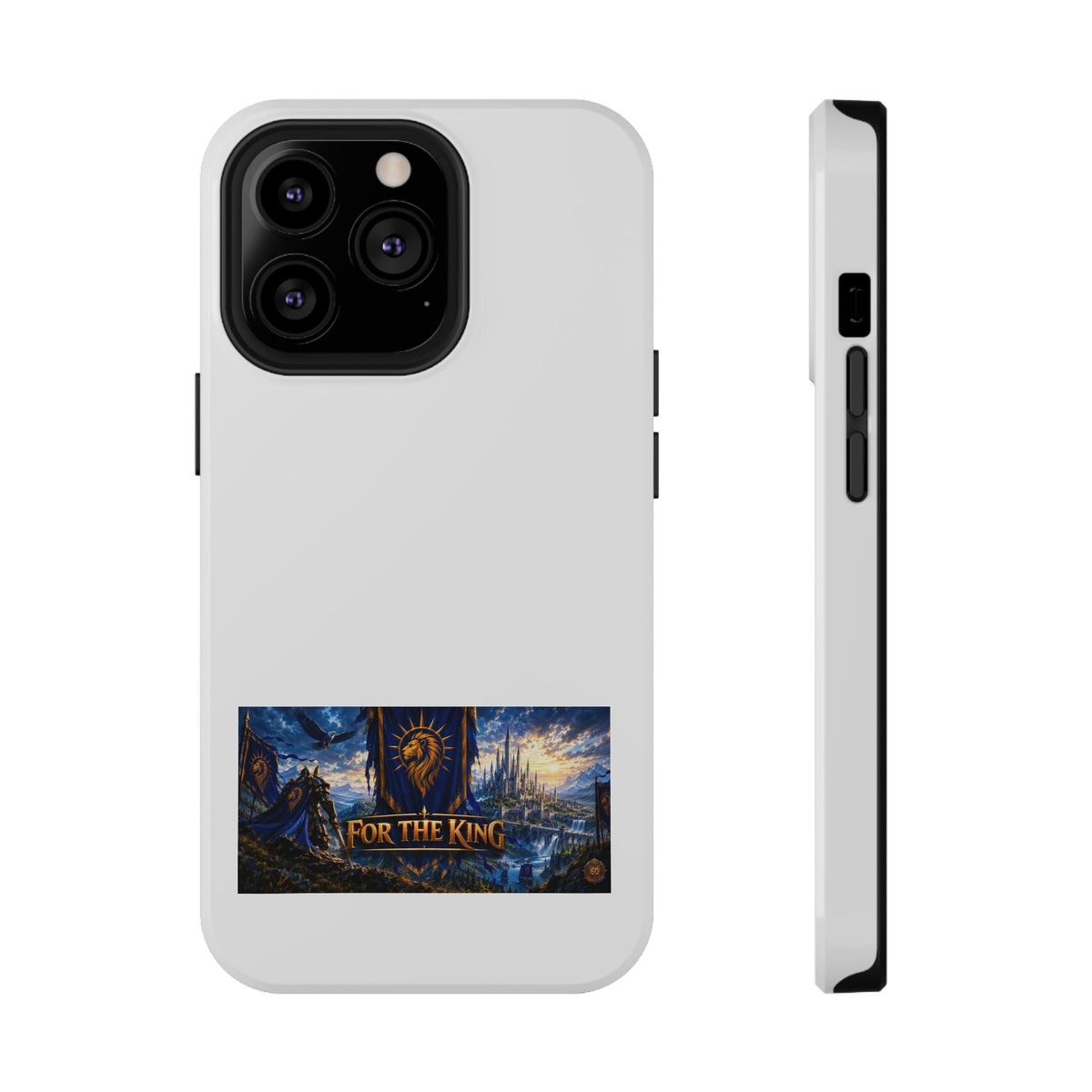 For The King – Banner Art – Phone Case