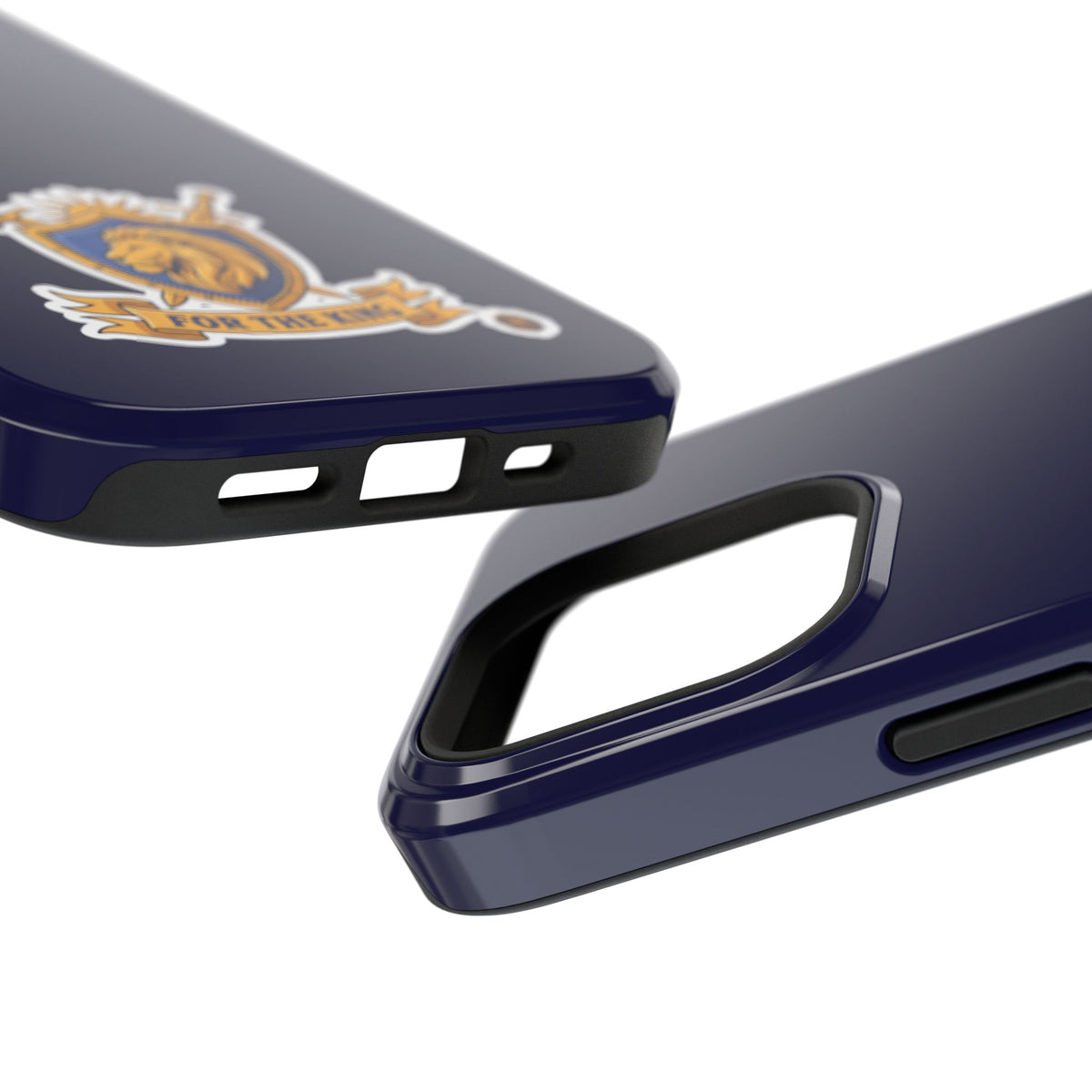 Phone Case — 'For The King Crest' Heavy-Duty Impact-Resistant Phone Case