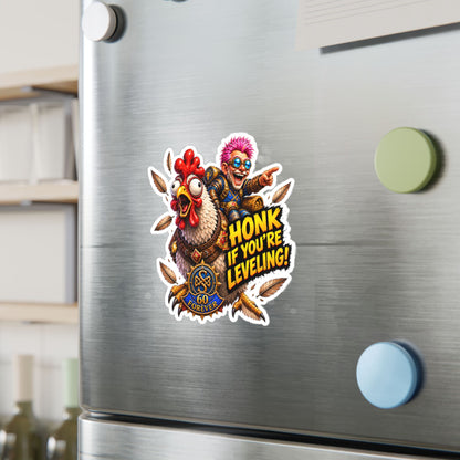Honk If You're Leveling – Poster Decal