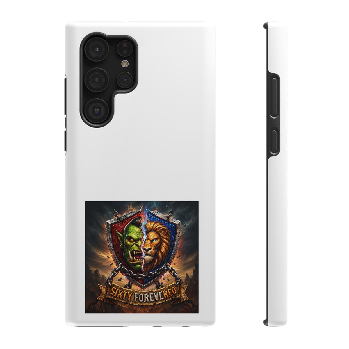 Pick Your Side – Split Shield – Phone Case