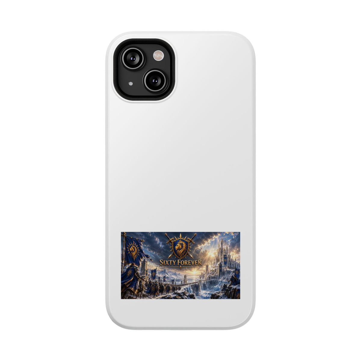 Sixty Forever – Lion Shield – Phone Case
