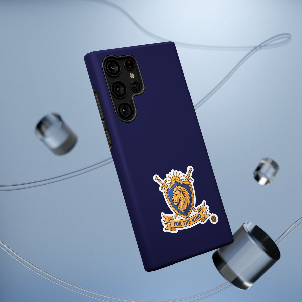 Phone Case — 'For The King Crest' Heavy-Duty Impact-Resistant Phone Case