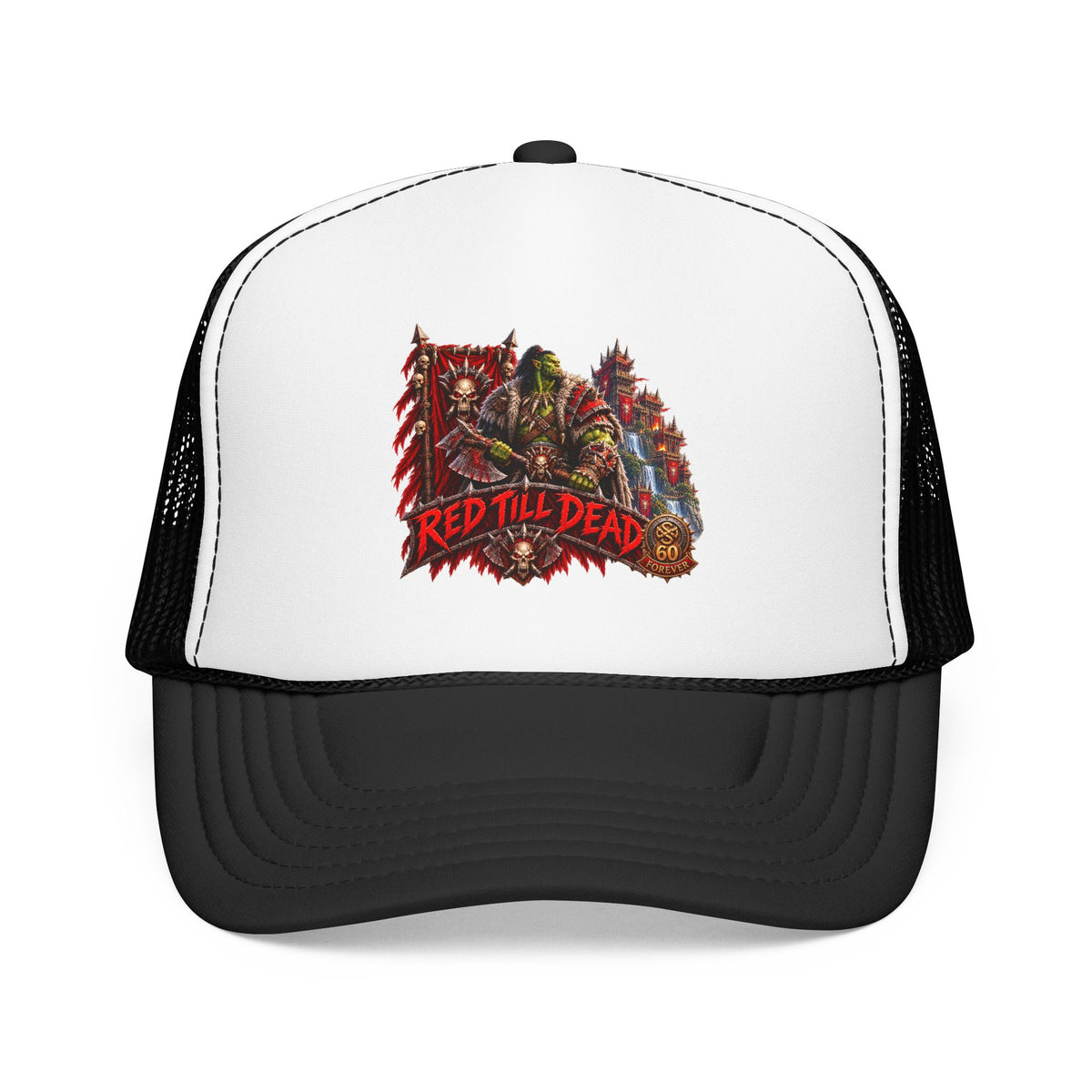 Red Till Dead – Trucker Cap | Sixty Forever Co.