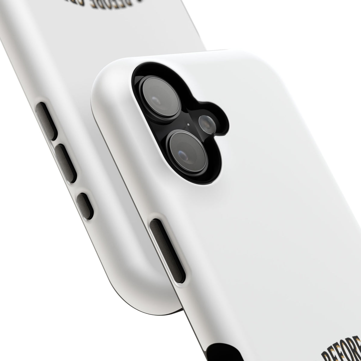 Phone Case — 'Need Before Greed' Heavy-Duty Impact-Resistant Phone Case