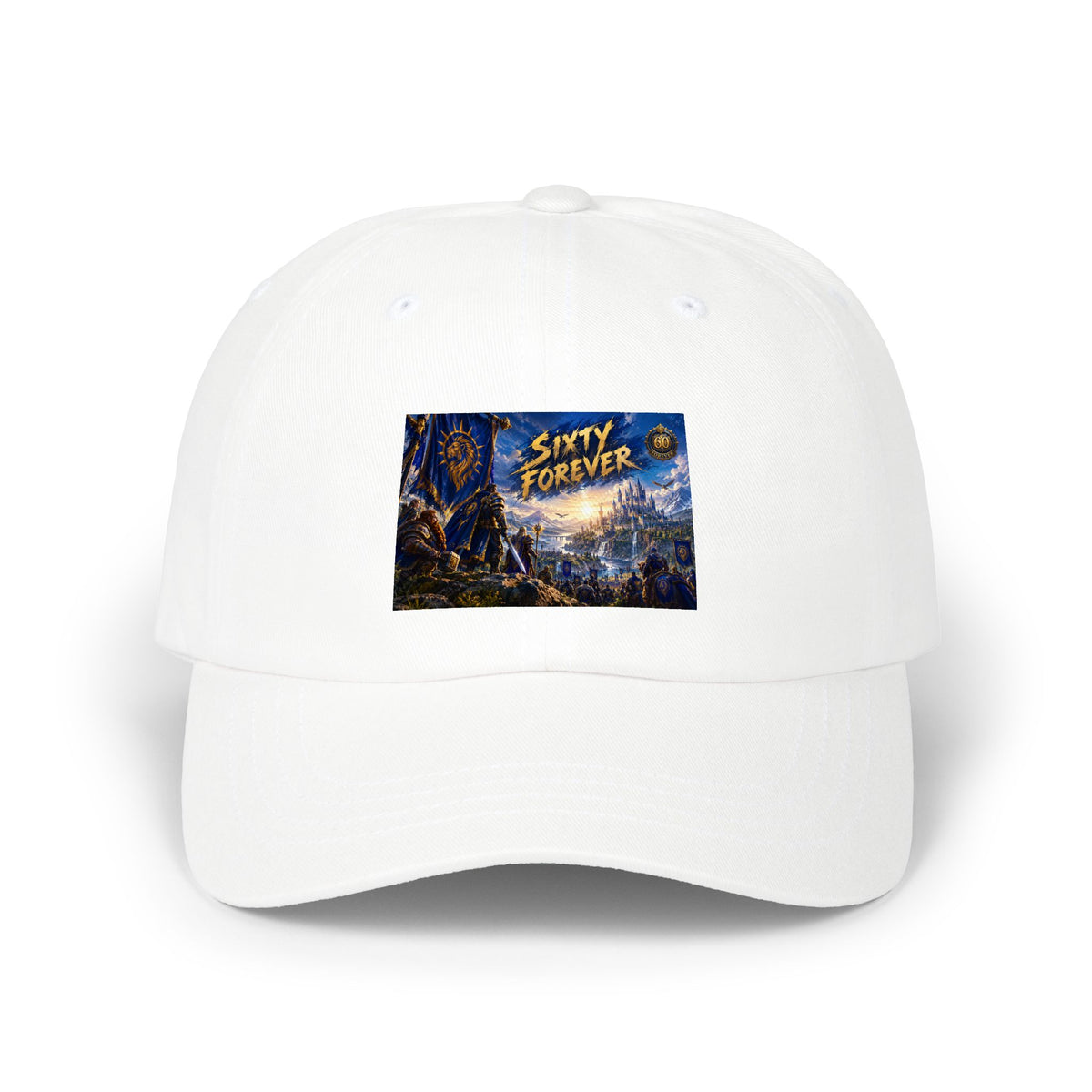 Sixty Forever – Blue Banner – Cap