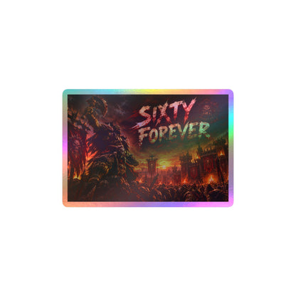 Sixty Forever – Red Fortress – Sticker