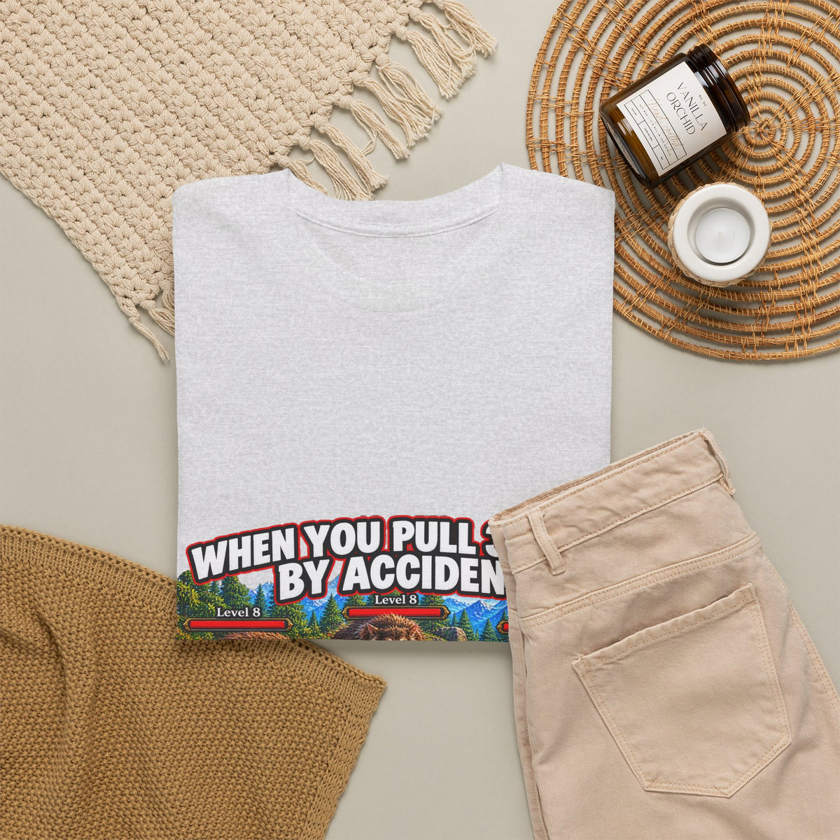 When You Pull 3 Mobs by Accident – T-Shirt