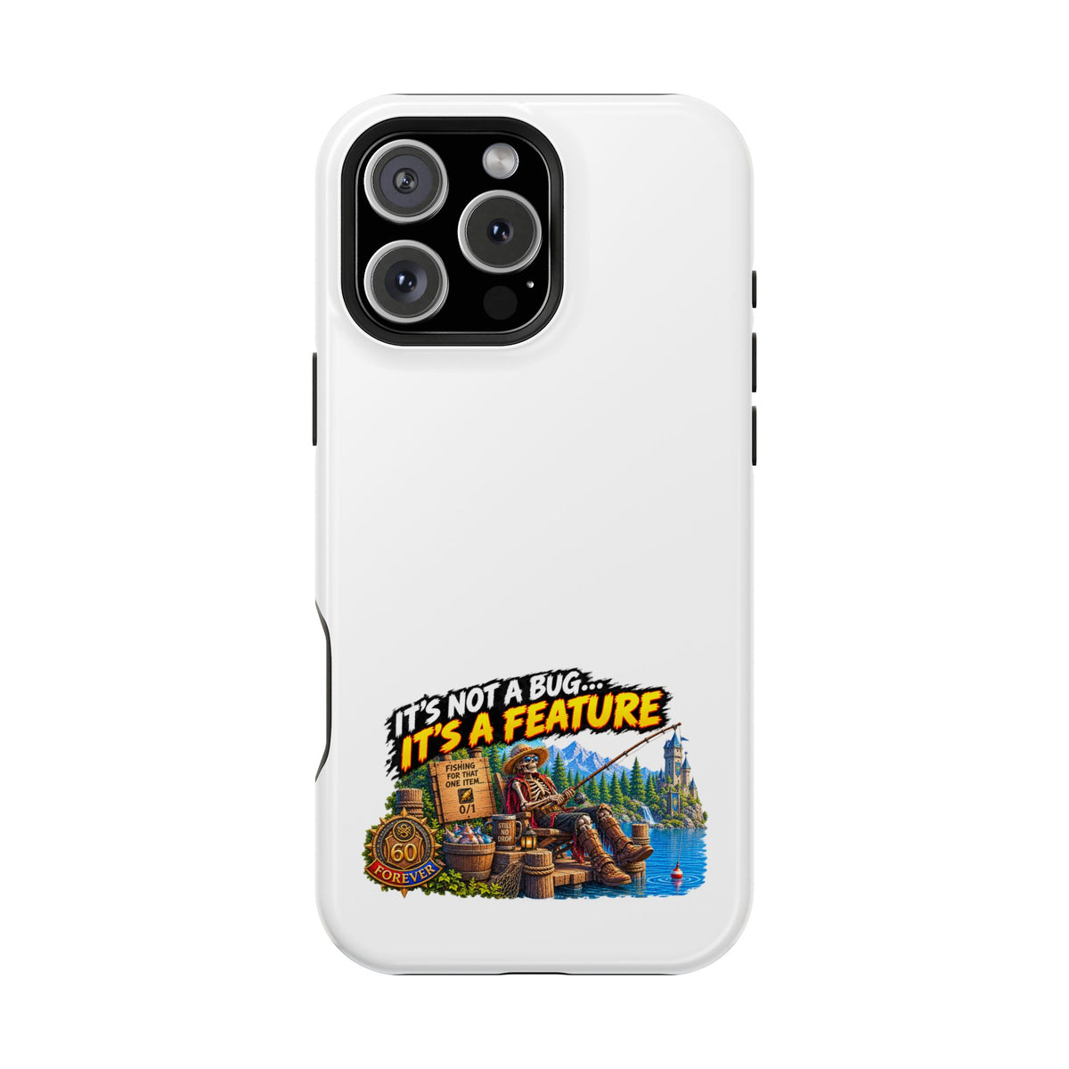 Phone Case — 'It's Not a Bug… It's a Feature' Heavy-Duty Impact-Resistant Phone Case