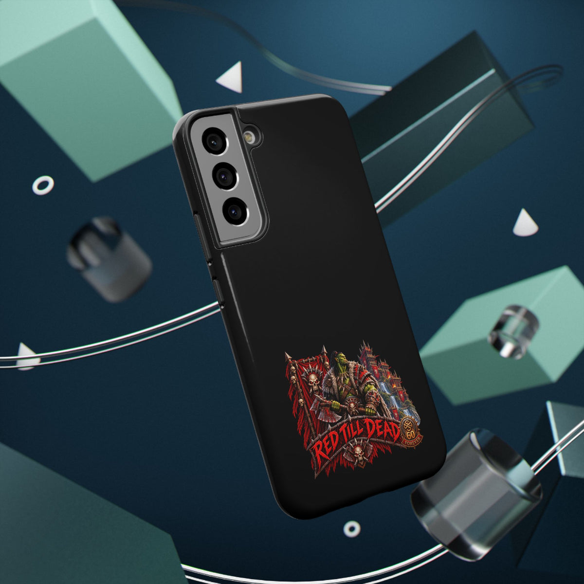 Phone Case — 'Red Till Dead' Heavy-Duty Impact-Resistant Phone Case