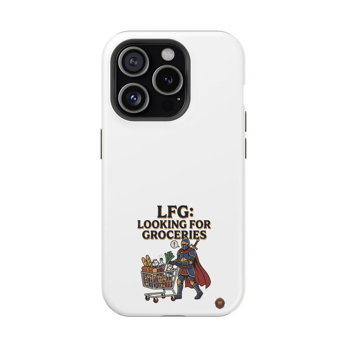 Phone Case — 'LFG: Looking for Groceries' Heavy-Duty Impact-Resistant Phone Case