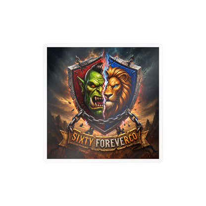 Pick Your Side – Split Shield – Sticker