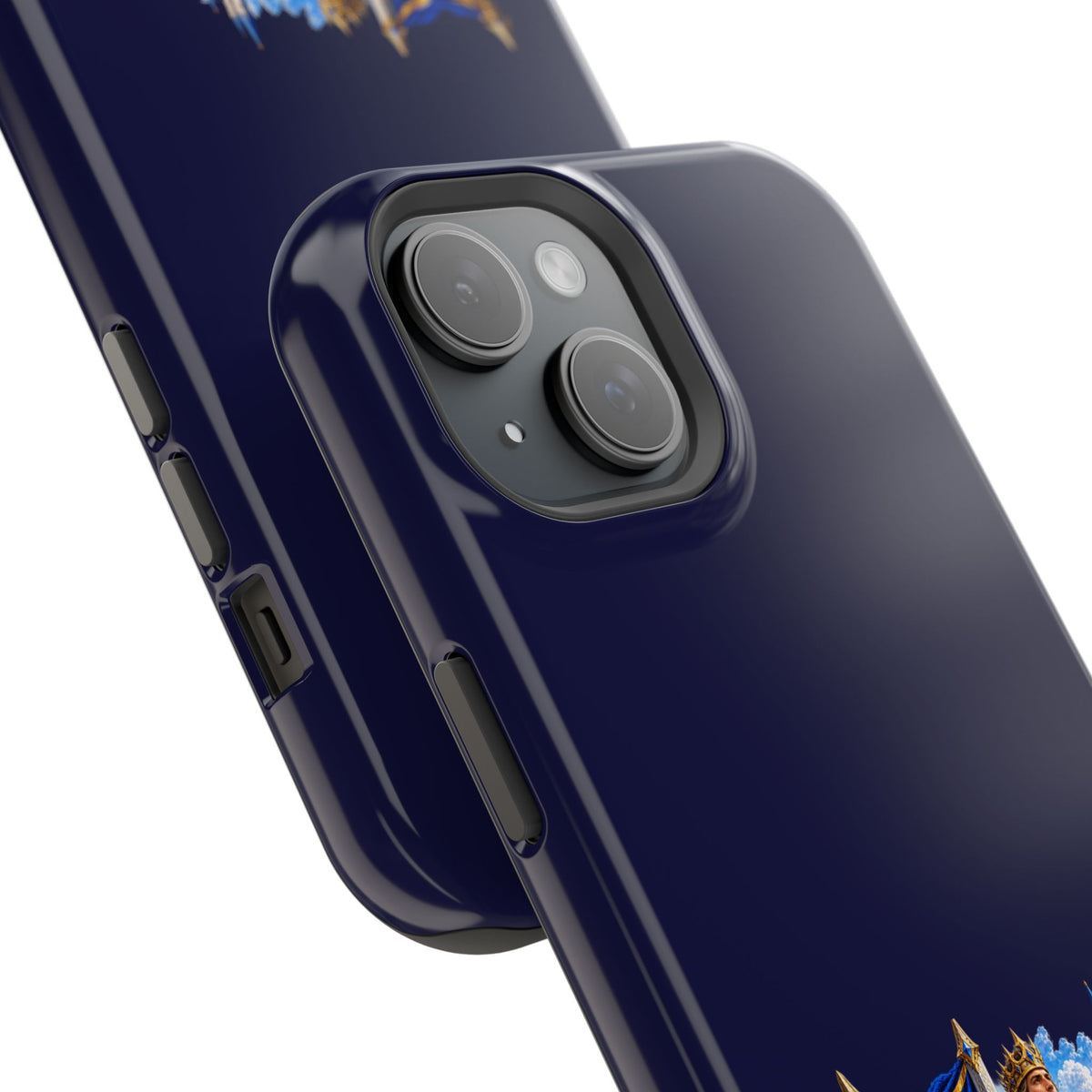 Phone Case — 'For The King' Banner Heavy-Duty Impact-Resistant Phone Case