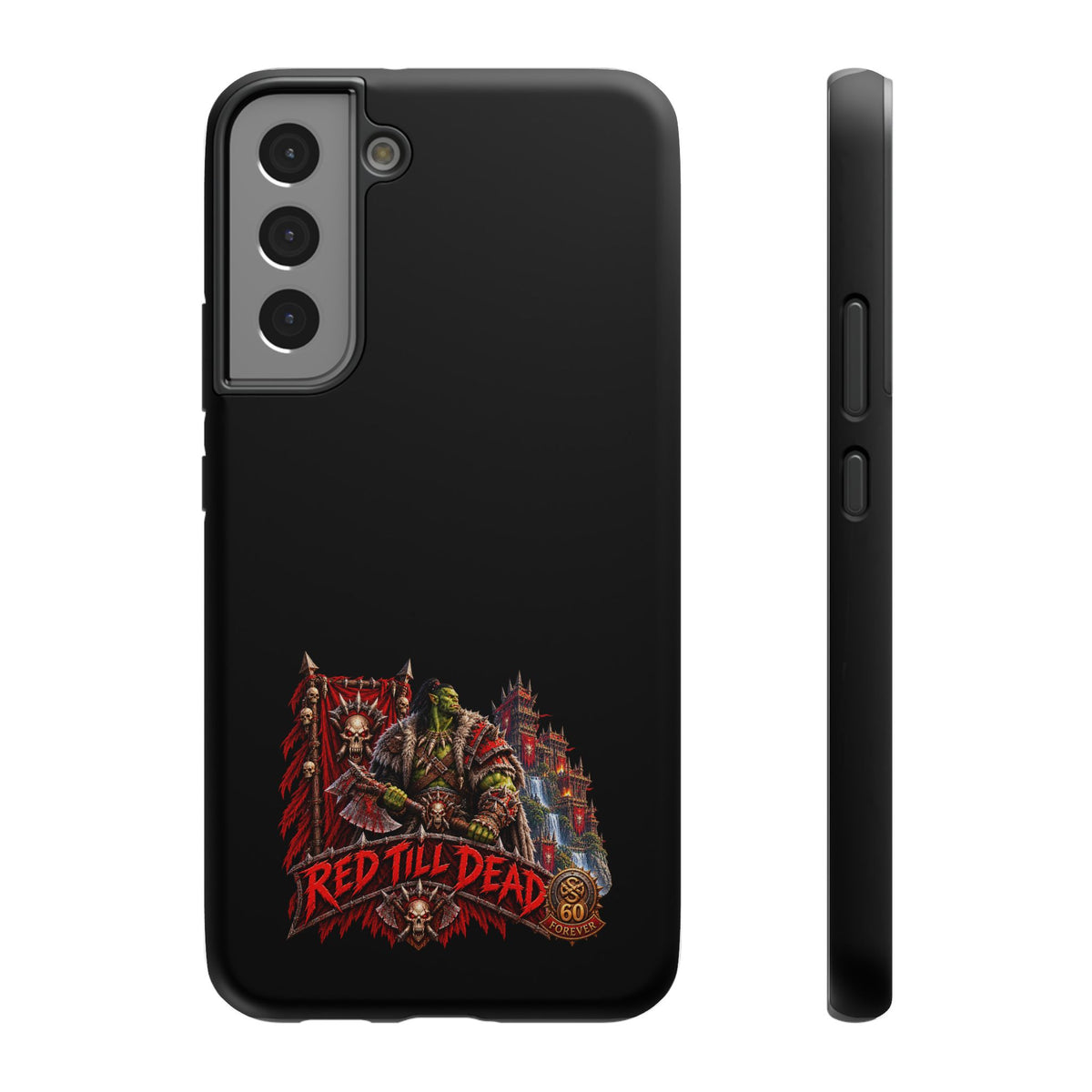 Phone Case — 'Red Till Dead' Heavy-Duty Impact-Resistant Phone Case