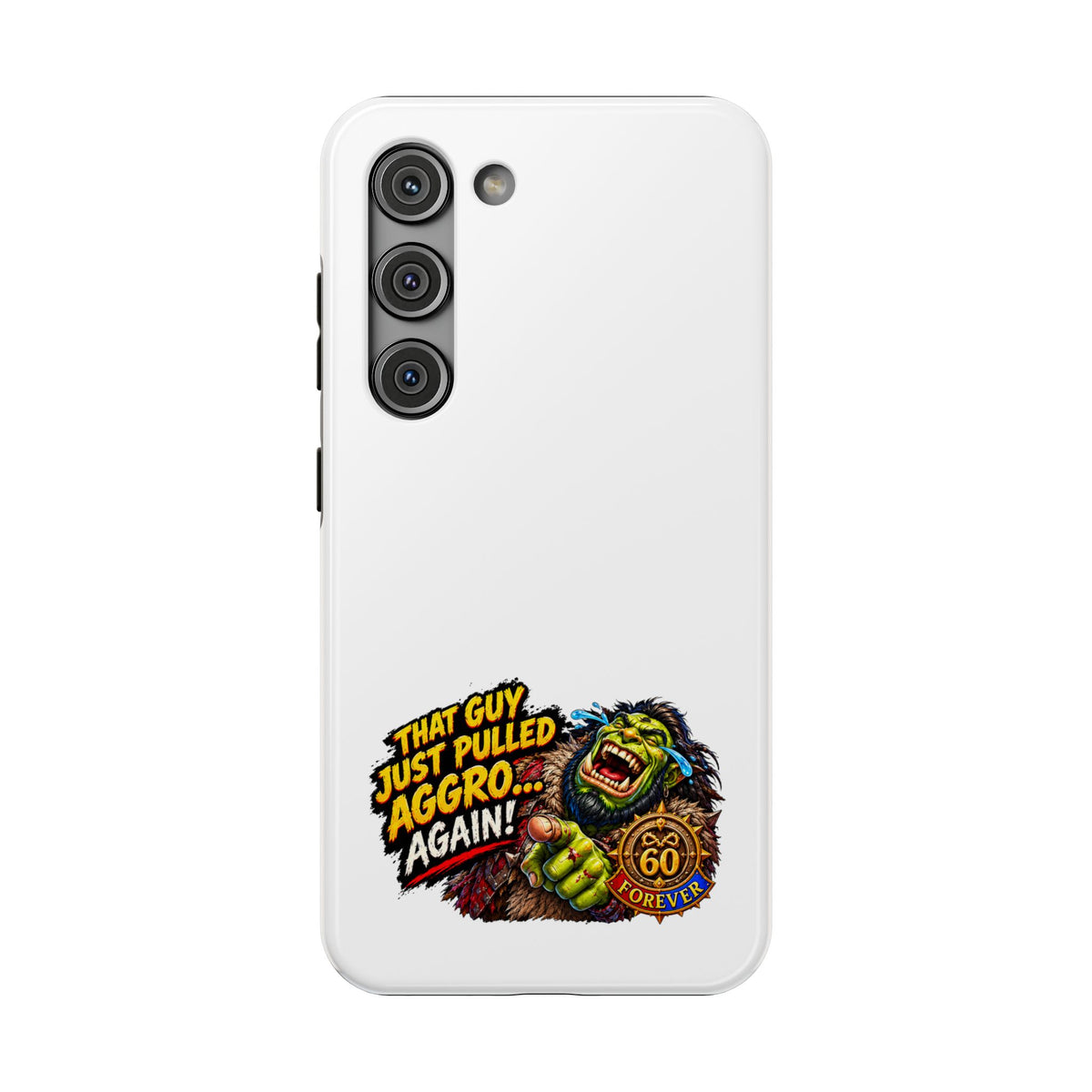 Phone Case — 'That Guy Just Pulled Aggro… Again' Heavy-Duty Impact-Resistant Phone Case