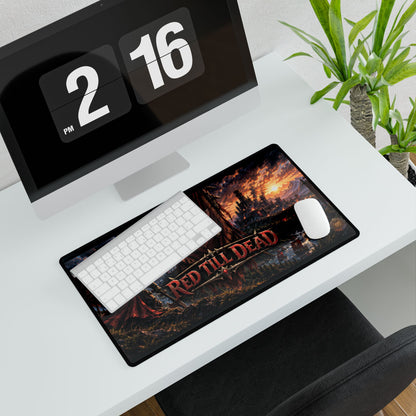 Red Till Dead – Desk Mat