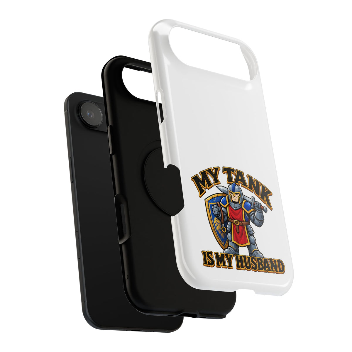 Phone Case — 'My Tank Is My Husband' Heavy-Duty Impact-Resistant Phone Case