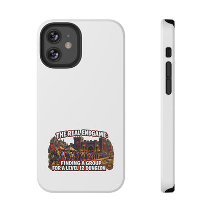 'The Real Endgame: Finding a Group' Heavy-Duty Impact-Resistant Phone Case