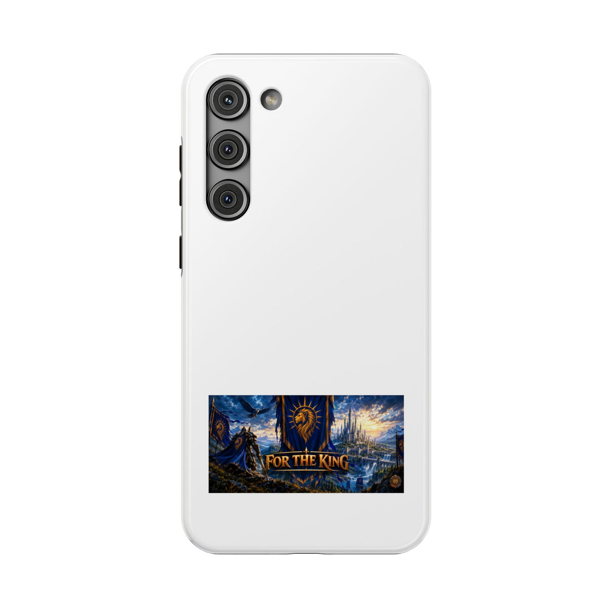 For The King – Banner Art – Phone Case