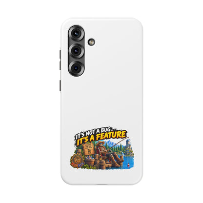 Phone Case — 'It's Not a Bug… It's a Feature' Heavy-Duty Impact-Resistant Phone Case