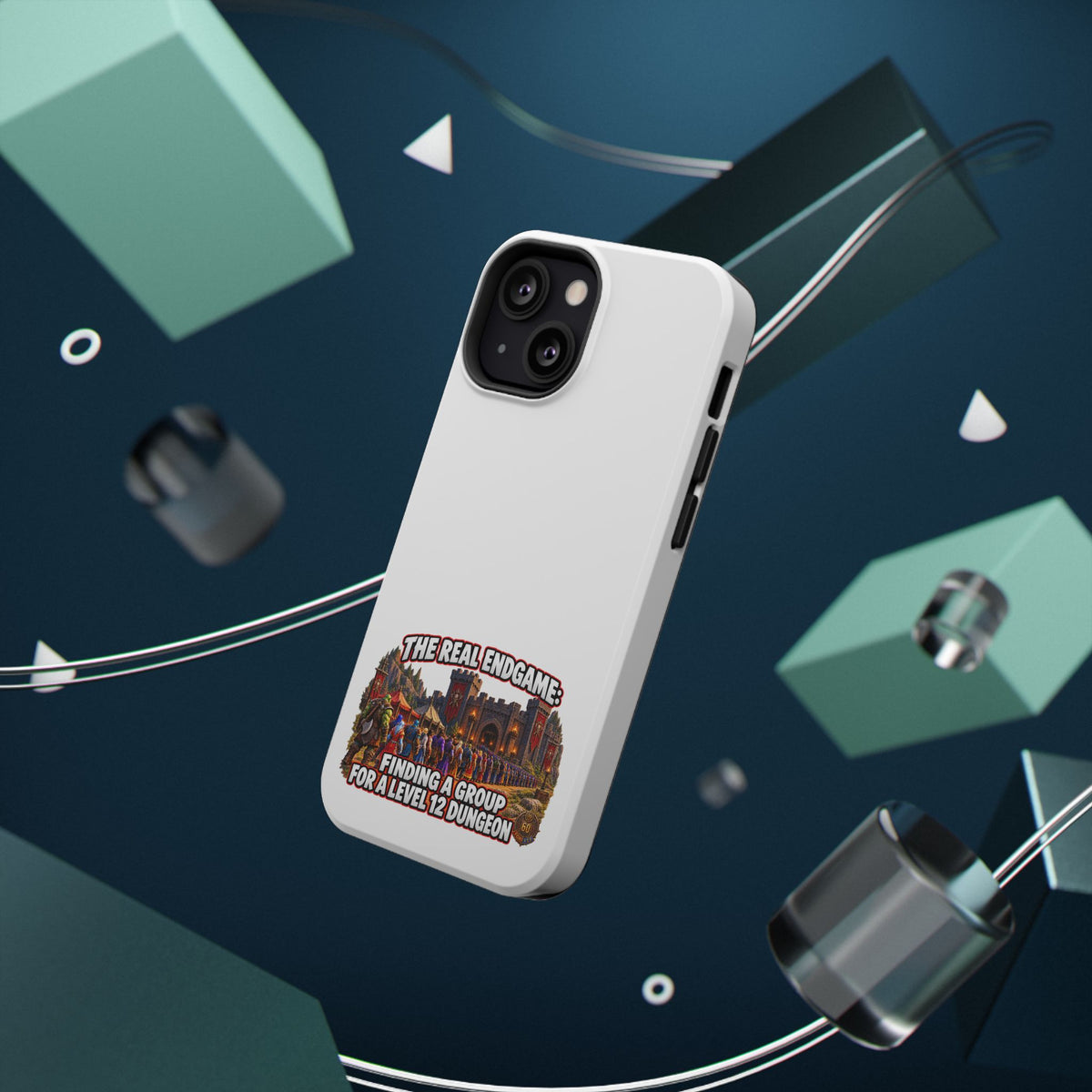 'The Real Endgame: Finding a Group' Heavy-Duty Impact-Resistant Phone Case