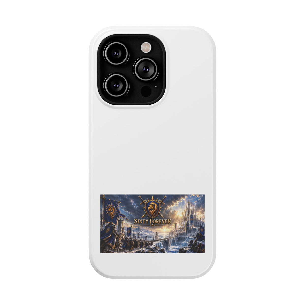 Sixty Forever – Lion Shield – Phone Case