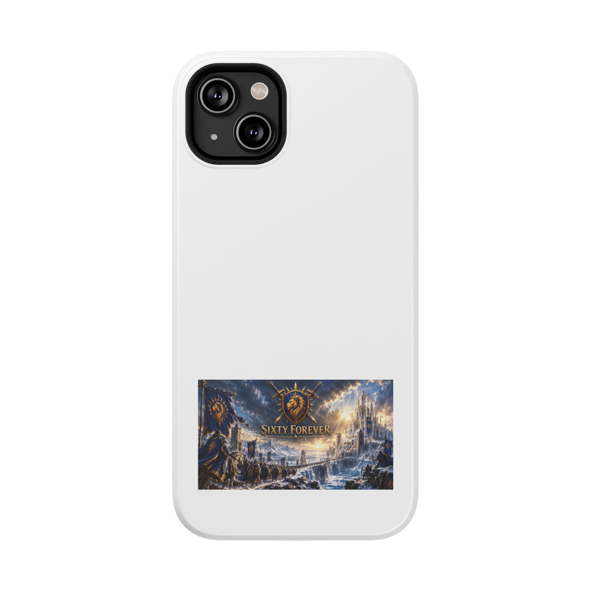 Sixty Forever – Lion Shield – Phone Case