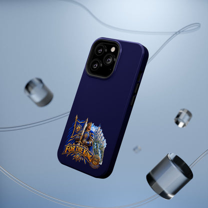 Phone Case — 'For The King' Banner Heavy-Duty Impact-Resistant Phone Case