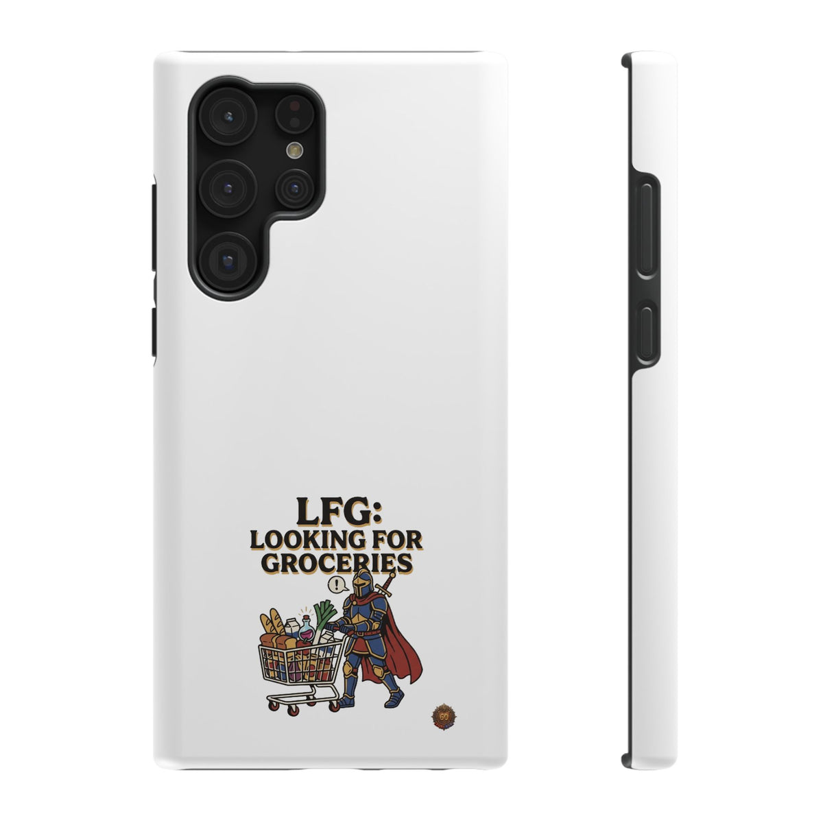 Phone Case — 'LFG: Looking for Groceries' Heavy-Duty Impact-Resistant Phone Case