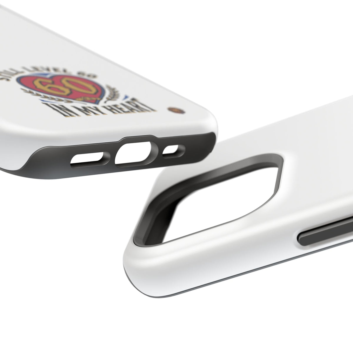 Phone Case — 'Still Level 60 In My Heart' Heavy-Duty Impact-Resistant Phone Case