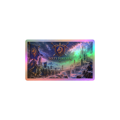 Sixty Forever – Lion Shield – Sticker