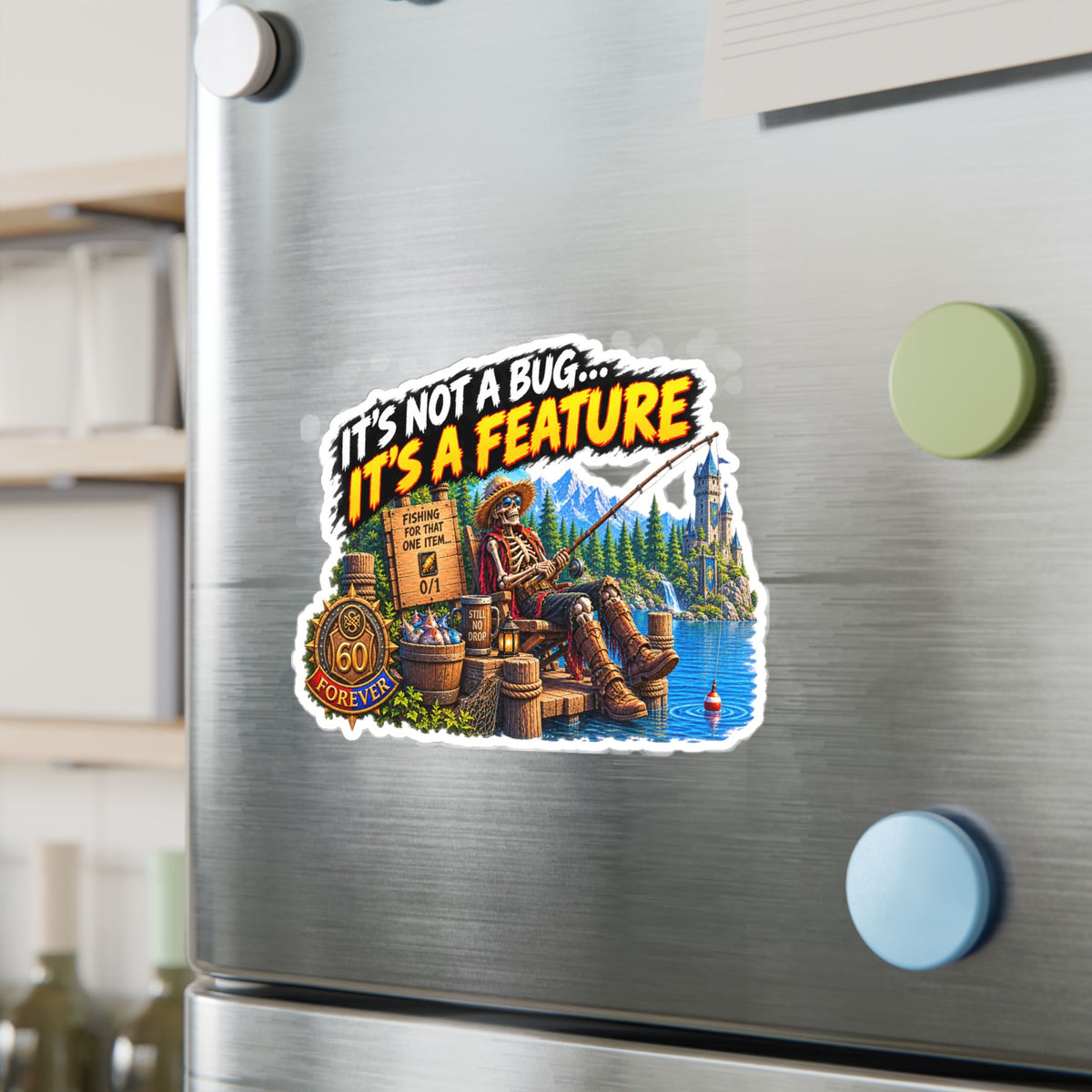 It's Not a Bug, It's a Feature – Sticker